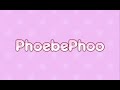 Welcome to my channel! | PhoebePhoo Intro