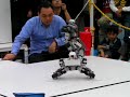 Robot Pro-Wrestling Dekinnoka16, Saaga vs Hauser