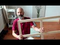 Assemble Canvas Stretcher Bars