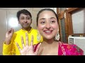 HALDI & MEHANDI VLOG💛💚