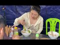 Bún mắm lòng Bà Sinh quán vỉa hè nổi tiếng Đà Nẵng @streetfoody.