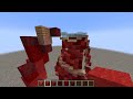 How to Build Armin's Colossal Titan 1:1 Scale in Minecraft Part 2 (Attack on Titan)