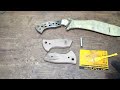 Making a Chopper Knife from a truck leaf spring - My Best knives