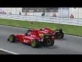 Amazing battle between teammates Berger/Alesi 1994