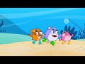 Zombie Mermaid School Bus - Mermaid Zombie Pregnant - English Kids Songs & Zin Zin - Nursery Rhymes