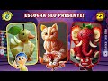 🎁🌈 ESCOLHA SEU PRESENTE! DIVERTIDA MENTE 2 🤢😁😡EDIÇÃO ESPECIAL Jogo das Escolhas #dinoquiztopia #quiz