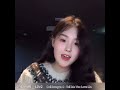 chaehyun singing on ig live compilation