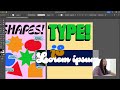 how to use adobe illustrator | a beginner-friendly graphic design tutorial / design posters with me