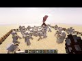 Insane Minecraft fight between 30x all mobs vs magispeller #minecraft #gaming