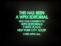 Editorial Opinion, WPIX-TV, New York City, 1981