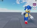 Sonic does the slick back