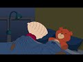 Stewie Griffin crying in bed