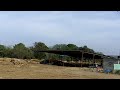 Teak Logs Stacked at a Storage 