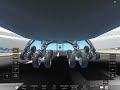 Butter landing in 747