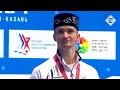 Russian swimmer wins gold - but he is the only contestant
