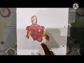 Iron man step by step Drawing with perfect angle/shan khan arts@