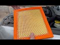 How to replace the Engine Air Filter on a 2017 Jeep Grand Cherokee