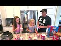 At home ICEE kits taste test with McFive Isabelle & Mcfour Arabella