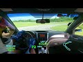TNIA PittRace - Subaru STi Hatch - 1:56 first lap cruise off the trailer