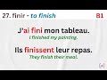 Learn French Verbs from A1 to C2 Level with Example Sentences