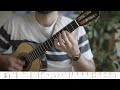 Michelle - The Beatles | Ukulele Fingerstyle Tab | Grade 6+