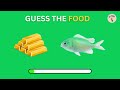 Guess The FOOD By Emoji 🍬 Emoji Quiz - Easy, Medium, Hard Challanges | AH Quiz
