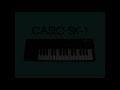 Casio SK1 - Full Demo