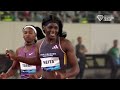 Daryll Neita storms to victory over Sha'Carri Richardson in Suzhou 200m - Wanda Diamond League 2024