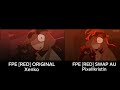 FPE [RED] ORIGINAL VS FPE [RED] SWAP AU #fpe#fpeswapau#бумажноеобразование