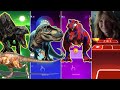 🦖 Indoraptor vs The Good Dinosaur vs T-Rex Spider Man vs Jurassic World | Coffin Dance 🪩