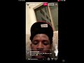 Quando Rondo Instagram live with fans 3-6-21