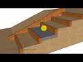 How To Use Guide Boards To Build Landscaping Stairs On Small Hillside - Easy Construction Projects