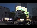 【4K 】Evening Night walk harajuku Tokyo  夜歩き　原宿