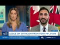 Newly appointed Ont. energy minister Lecce calls out carbon tax | Power Play with Vassy Kapelos