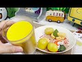 Cooking Fish Stew and Baguette with kitchen toys | Nhat Ky TiTi #275