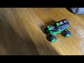 Spin Master grave digger modified HDX chassis doing tricks monster jam￼