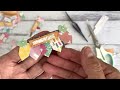 DIY Paper Bunting Embellishments ~ Use Those Paper Scraps & Punches/Beginner Project - HOW TO