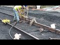 Shooting a Thermite Weld on the Railroad from Start to Finish