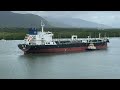 Yong AO - Oil Tanker arriving in Cairns Harbour (double time)