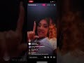 Natile Nunn on instagram live keeps pressing Mute | Like comment subscribe