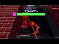 Playing Bedwars Gun Game!