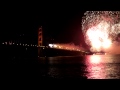 Golden Gate Bridge 75th Anniversary Fireworks (Canon G12)