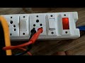 2 switch 2 socket connection || How to makes Switch board wiring #wiring