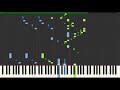 [Synthesia] Bach-Rachmaninoff - Partita No.3 in E (BWV 1006), III - Gigue