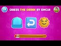 Guess The DRINK By Emoji? 🍹🥤 Monkey Quiz