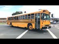 Lincoln Unified School bus 9 passing