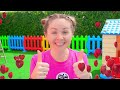 Four Colors Water Balloons Challenge