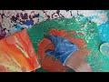 Fluid Art Episode #4: Autumn Color Vibe Acrylic Pour