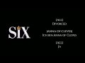 SIX  'Ex-Wives' Karaoke (Instrumental + Lyrics)