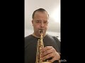 🎷 Hino 77 CCB - Sax Soprano Curvo Maxtone - Boquilha Barkley Pnoir